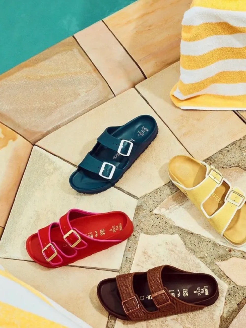 RARE BIRKENSTOCK X IL DOLCE FAR NIENTE
Arizona Yellow Suede Sandals Size 38 - Picture 4 of 17